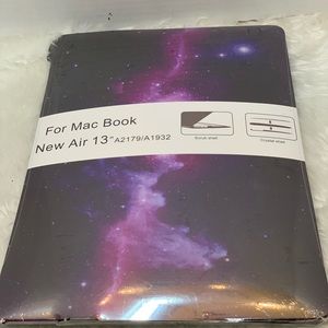 Laptop Case Shell Cover Compatible With Mac Book Pro 13 “ Space NEW